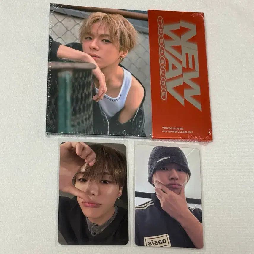 [BUNJANG] TREASURE Yoon Jae Hyuk Bundle Set Stamp Tour POB Unsealed Digipak Album / [윤재혁 일괄세트] 트레저 미개봉 스탬프 특전 스포티 로우 디지팩 앨범