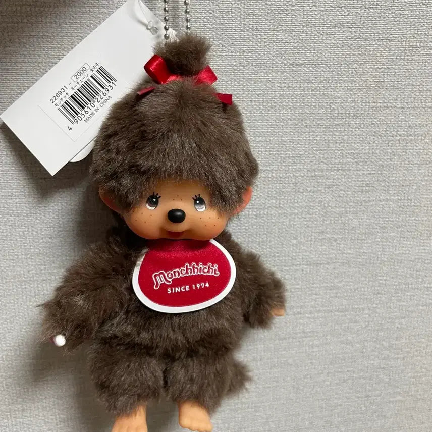 [BUNJANG] Monchhichi Girl Keychain / 몬치치 키링 걸