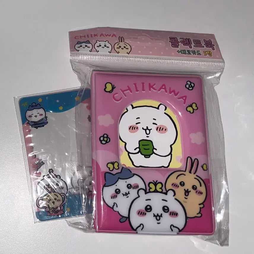 [BUNJANG] Cheekyra Collect Book Deco Card 5-Piece Set / 치이카와 콜렉트북 데코카드 5장 세트
