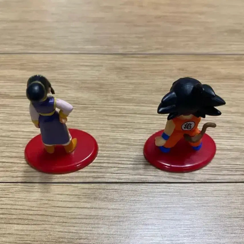 [BUNJANG] Dragon Ball Son Goku &amp; Chichi Coca-Cola Collaboration Figure Set (Set of 2) / 드래곤볼 손오공, 치치 피규어 2종 일괄[코카콜라 콜라보(정품)]