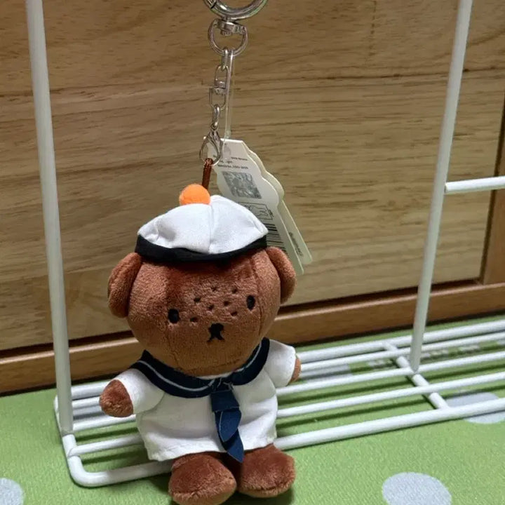 [BUNJANG] Miffy Busan Sailor Barbara Doll Keychain / 정품 미피 부산 세일러 바바라 인형 키링