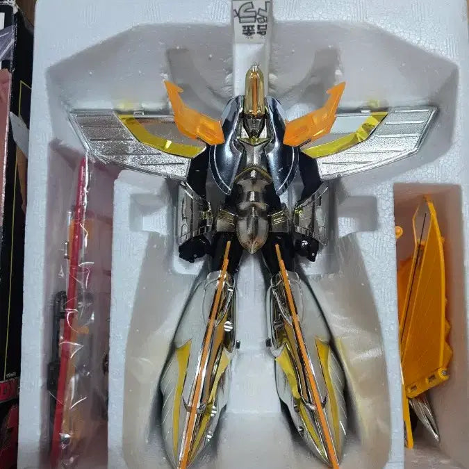 [BUNJANG] Bandai Chogokin Raiden DX GD-03 Robot Action Figure / 초합금 라이덴 GD-03 DX