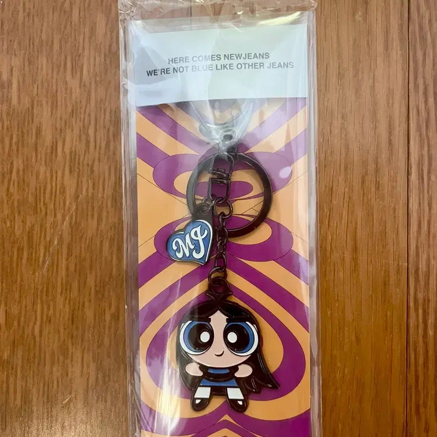 [BUNJANG] NewJeans Minji Powerpuff Girls Metal Keyring (Sealed) / 미개봉)뉴진스 민지 파워퍼프걸 메탈 키링