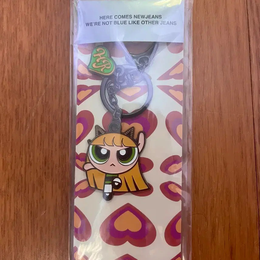 [BUNJANG] NewJeans Haerin Powerpuff Girls Metal Keyring (Sealed) / 미개봉)뉴진스 해린 파워퍼프걸 메탈 키링