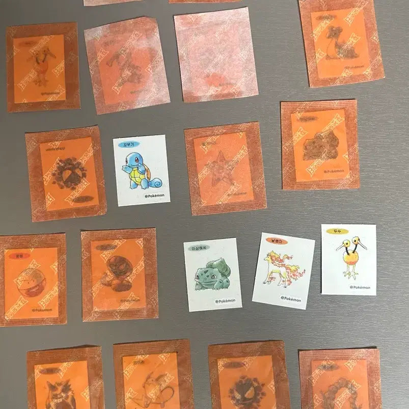 [BUNJANG] Pokemon 30th Anniversary Sticker Collection / 포켓몬 30주년 띠부씰