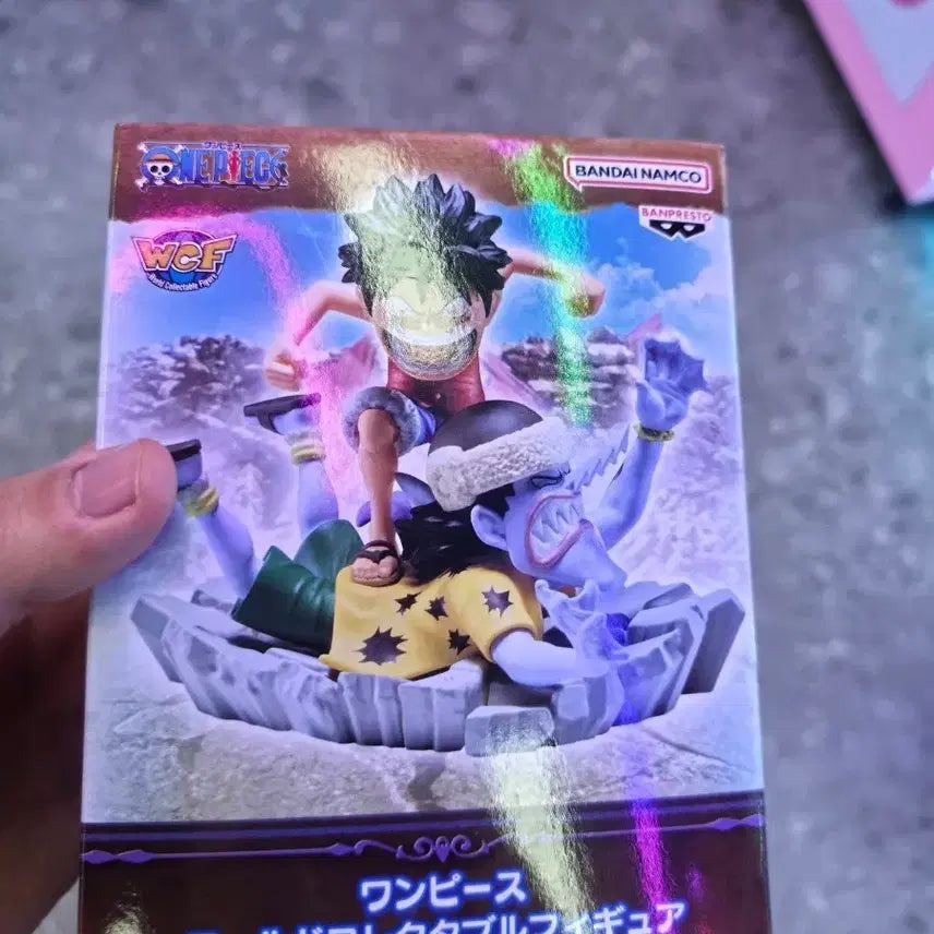 [BUNJANG] One Piece World Collectable Figure Luffy VS Arlong (Sealed) / [미개봉]원피스 월드 콜렉터블 피규어 루피 VS 아론
