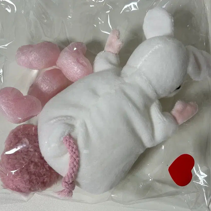 [BUNJANG] Tenteco Mart Strawberry Carrier Mouse Plush / 텐테코마트 딸기 운반자 생쥐 인형