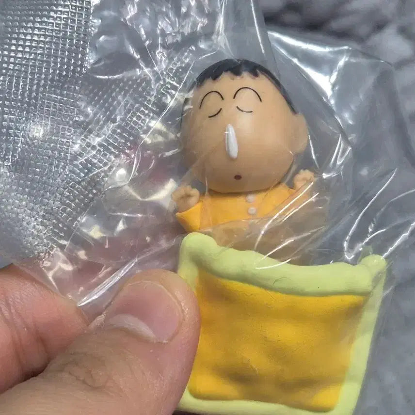 [BUNJANG] Crayon Shin-chan Maenggu Gacha Figure (Sleeping Version) / 낮잠 맹구 가챠