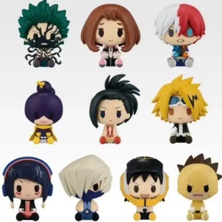 [BUNJANG] Ichiban Kuji My Hero Academia Chokonokko Figures Bundle Set (Midoriy / 제일복권 나히아 초코노코 바쿠고 미도리아 기타등등