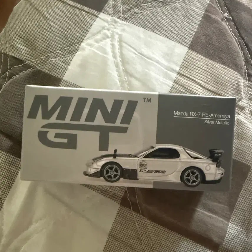 [BUNJANG] MiniGT Mazda RX-7 RE-Amemiya Silver Metallic / 미니지티 마쯔다 RX-7 RE-아메미야 실버 메탈릭