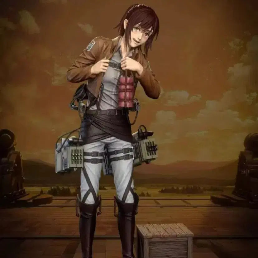 [BUNJANG] Model Power Sasha Attack on Titan Resin Figure (Sealed) / model power 모델파워 사샤 진격의 거인 레진 피규어 미개봉