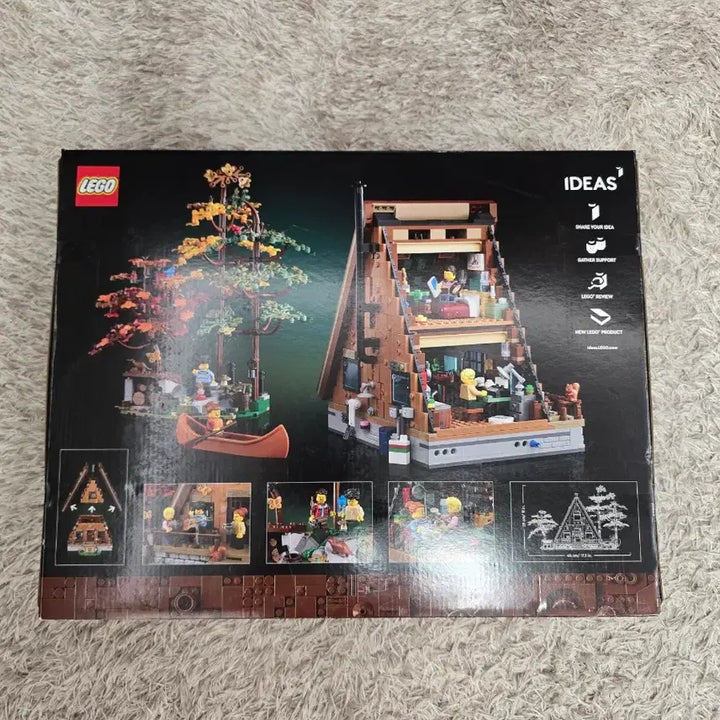 [BUNJANG] LEGO Ideas A-Frame Cabin 21338 Sealed / 레고 아이디어 A자형 오두막 21338 미개봉 판매합니다.