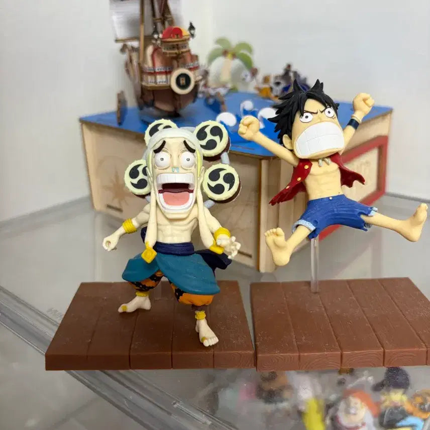 [BUNJANG] One Piece Luffy Enel Figure Set / 원피스 루피 에넬 피규어 세트
