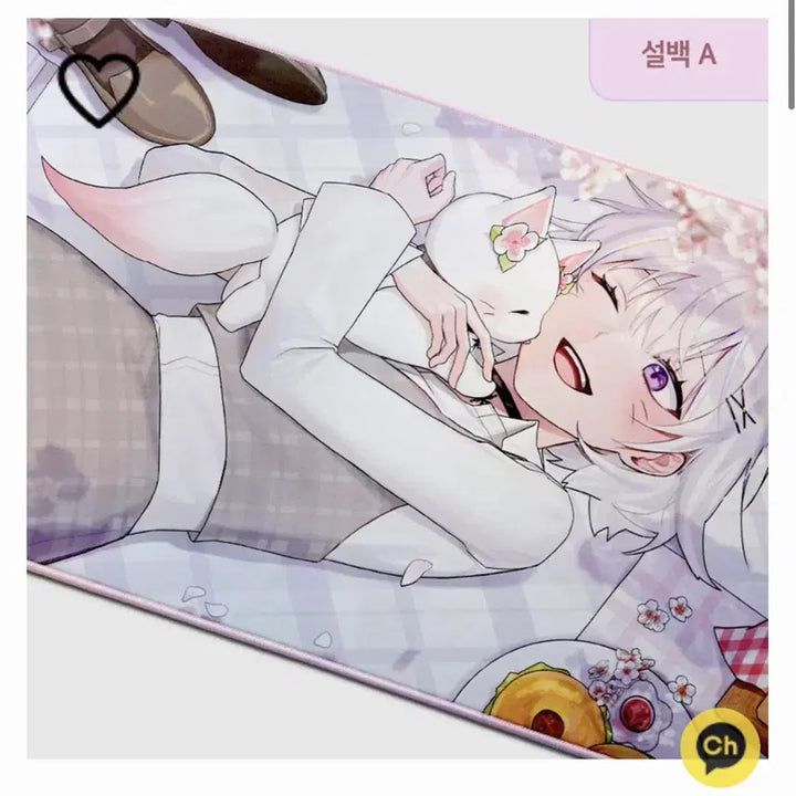 [BUNJANG] Seolbaek Illustration Mousepad A / 설백 일러스트 마우스패드 A