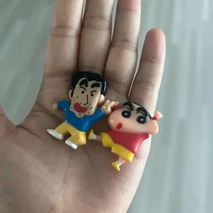 [BUNJANG] Vintage Crayon Shin-chan Hiroshi Nohara Magnet Set / 고전 짱구 신형만 자석 세트