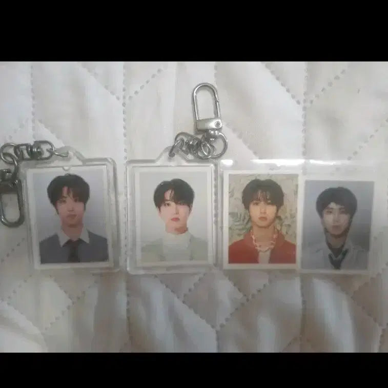 [BUNJANG] Stray Kids Han Photocards Keychain Bundle Set / 스키즈 스트레이키즈 한 증사 양도 키링