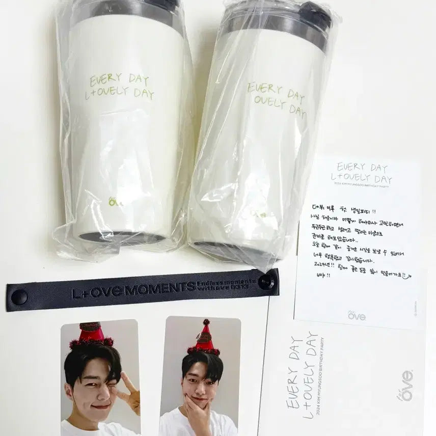 [BUNJANG] INFINITE L Kim Myungsoo 1st Birthday Party Lucky Draw Bundle Set / 김명수 생일파티 특전 일괄 양도 인피니트 엘 포카 미공포 엽서 굿즈