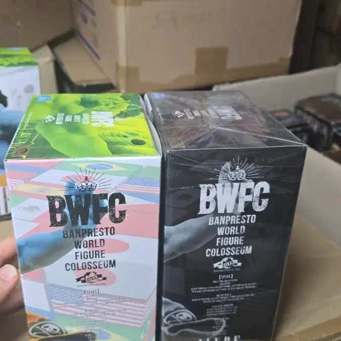 [BUNJANG] One Piece Jinbe BWFC Figure 2 Types (Sealed) / <번장최저가미개봉>원피스 BWFC 진베 피규어 2종