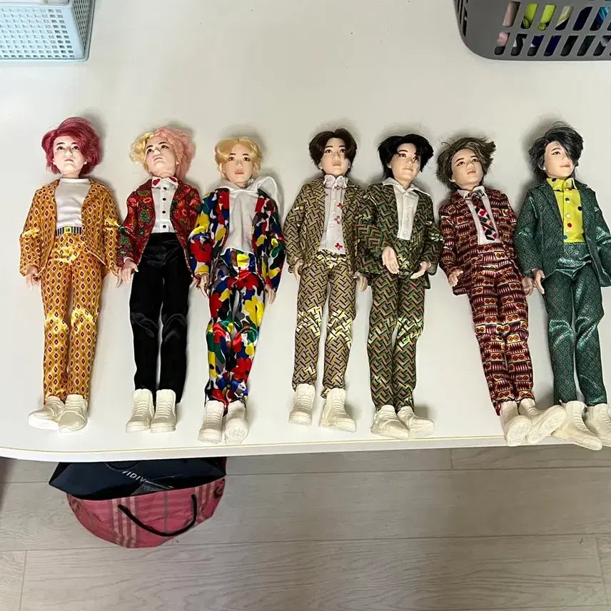 [BUNJANG] BTS Jointed Doll 7-Piece Set / BTS관절인형7종