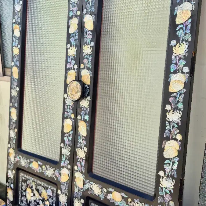 [BUNJANG] Najeonchilgi Mother-of-Pearl Doors (Set of 2) / 자개문짝 2점