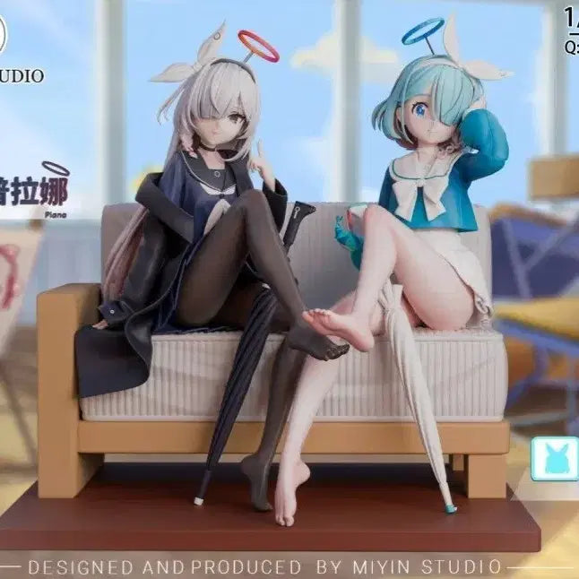 [BUNJANG] MIYIN Studio Arona/Prana 1/6 Scale Resin Figure / [정품] MIYIN Studio 블루아카이브 프라나/아로나 1/6스케일