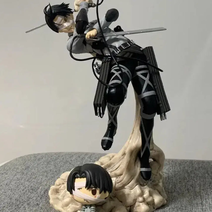 [BUNJANG] Levi Attack on Titan B Prize + Choconomo Set / 리바이 땅울림 b상+ 초코노코 세트(박스0)