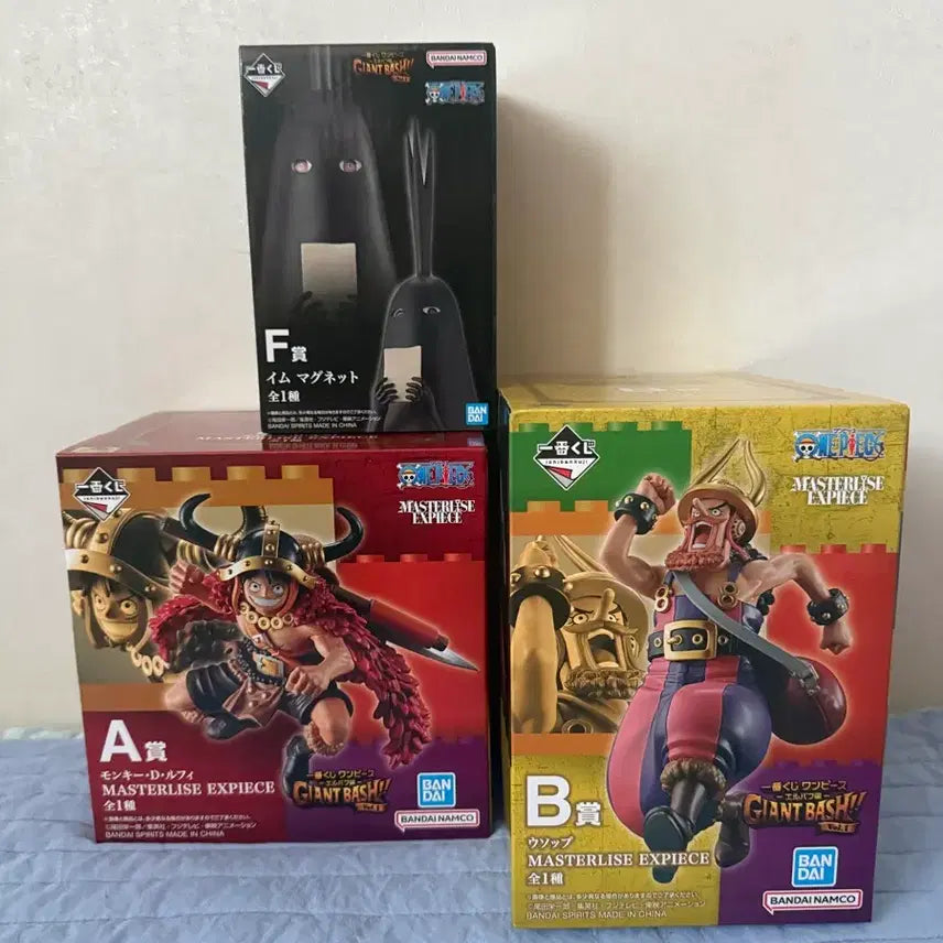 [BUNJANG] One Piece Elbaf Ichiban Shōho A, B, F Prize Figures (Sealed) / 미개봉) 원피스 엘바프 제일복권 a,b,f 상 판매