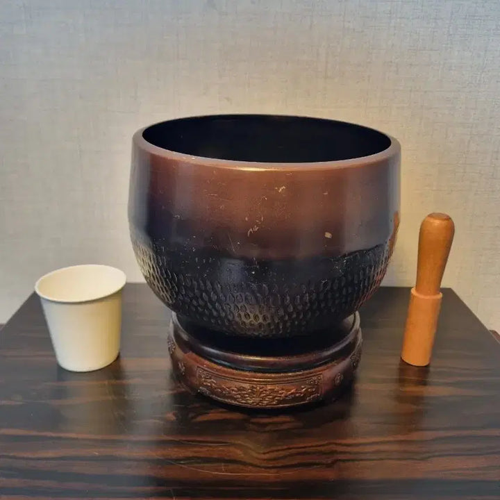 [BUNJANG] Large Japanese Zabuton Set (Meditation Bell, Singing Bowl) / 사이즈 큰 일본 좌종 세트(명상종, 싱잉볼)