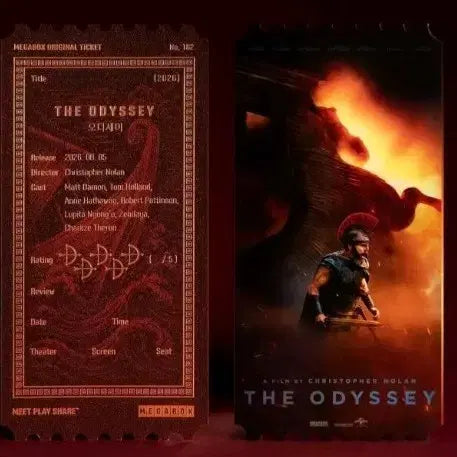 [BUNJANG] The Odyssey Original Ticket / 오디세이 오리지널 티켓