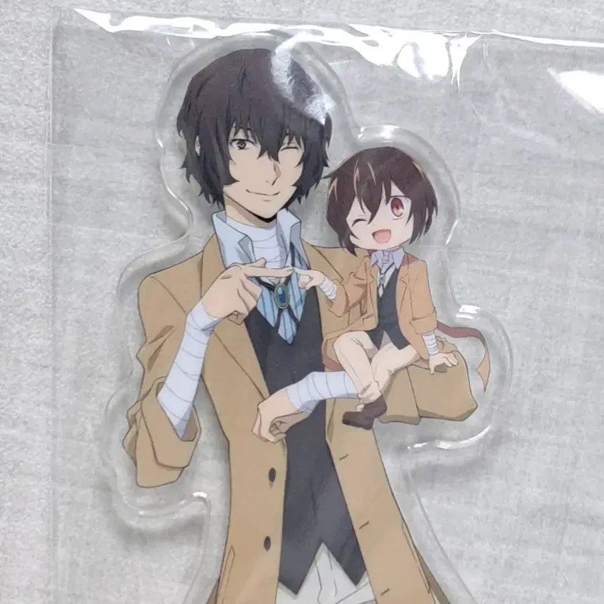 [BUNJANG] Bungo Stray Dogs Dazai Osamu Collaboration Acrylic Stand (WAN Version) Sealed / 문스독 다자이 문스멍 콜라보 아크릴 미개봉 ( WAN 오사무
