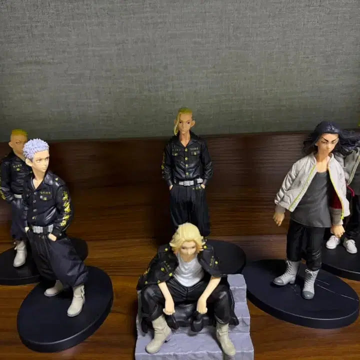 [BUNJANG] Tokyo Revengers 6 Types Figure Bundle Set / 도쿄 리벤저스 피규어 6종 일괄