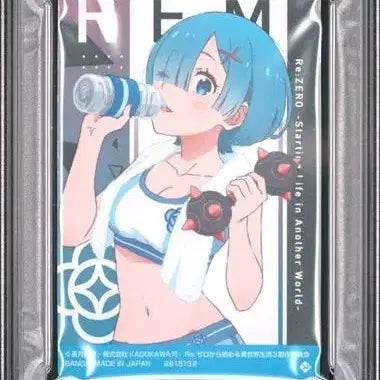 [BUNJANG] Re:Zero Starting Life in Another World Wafer Card Vol. 5 No. 34 Rem (Training/Cheerful Ver.) PSA 10 / [PSA 10] Re: 제로부터 시작하는 이세계 생활(리제로) 웨하스 5탄 No.34 렘 (REM - 트레이닝/치어풀 Ver.)
