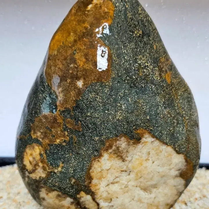 [BUNJANG] Pyeongchanggang Natural Stone Plum Blossom Pattern Stone / 평창강 자연석 꽃돌