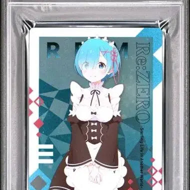 [BUNJANG] Re:Zero Rem Maid Outfit Ver. Wafer Card (Remake from the World of Different Life) / [PSA 9] Re: 제로부터 시작하는 이세계 생활(리제로) 웨하스 5탄 No.03 렘 (REM - 메이드복 Ver.)