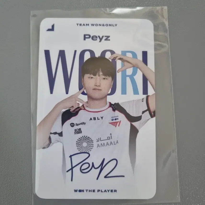 [BUNJANG] T1 Phase Woori Bank Photocard LCK / t1 페이즈 우리은행 포토카드 lck