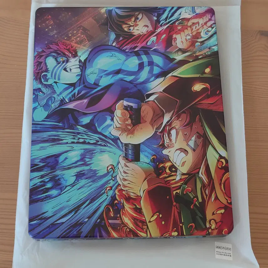 [BUNJANG] Demon Slayer: Kimetsu no Yaiba - Mugen Train Arc Limited Edition Steelbook Case (Amazon Japan Exclusive) / [2026.7.29출시/아마존재팬한정판] 귀칼 스틸북 케이스 (귀멸의칼날 무한성편)