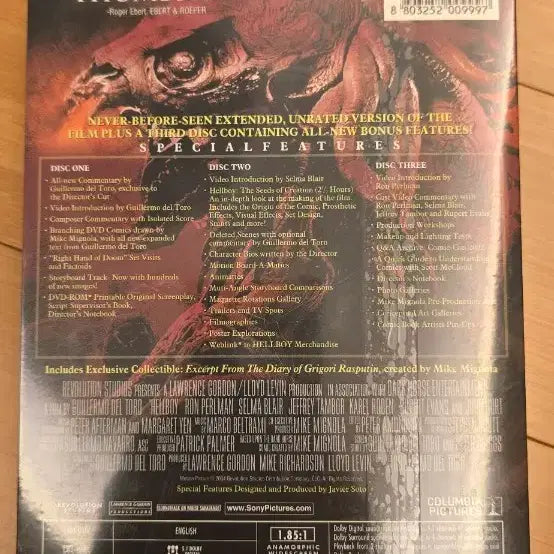 [BUNJANG] Hellboy (2004) Korean Release DVD Director&