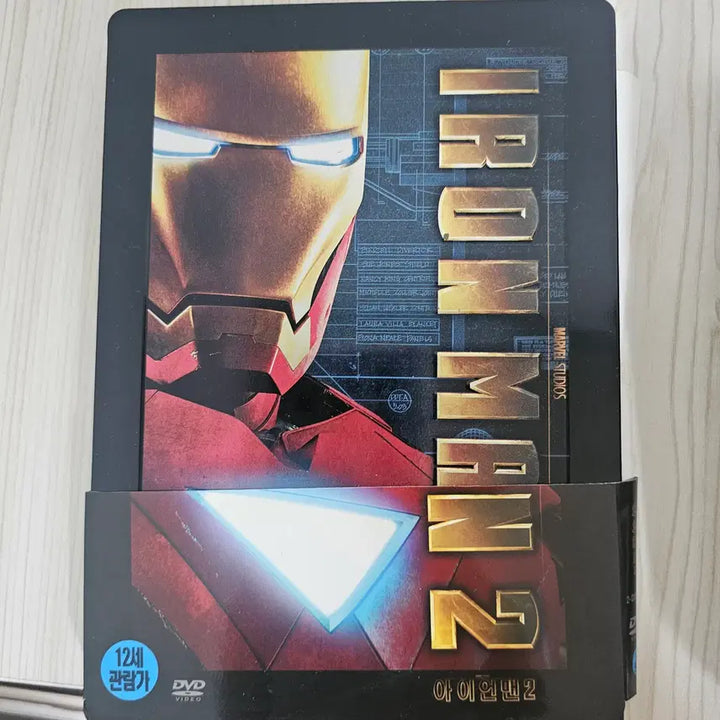 [BUNJANG] Iron Man 2 Steelbook DVD + Mini Figure Bundle Set / 아이언맨 2 스틸북 DVD + 미니 피규어