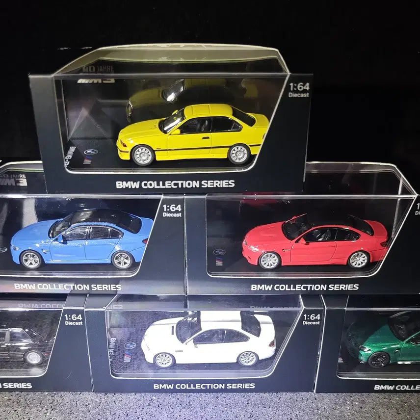 [BUNJANG] Almost Real 1:64 Scale BMW M3 40th Anniversary Set / 1:64 AR Box 올모스트 리얼 BMW M3 40주년 세트