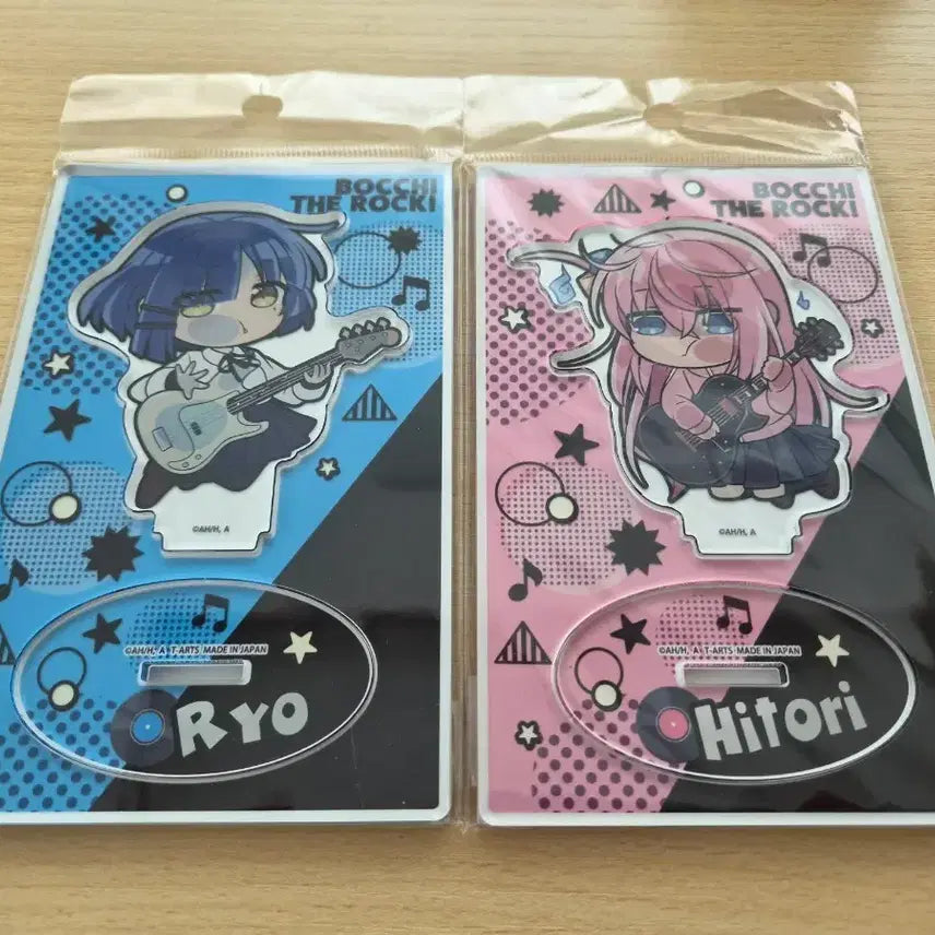 [BUNJANG] Bocchi the Rock! Pitto Deforme Acrylic Stand - Hitori Gotoh &amp; Ryo Yamada / 봇치더락 피타 데포메 아크릴 스탠드 고토 히토리, 야마다 료