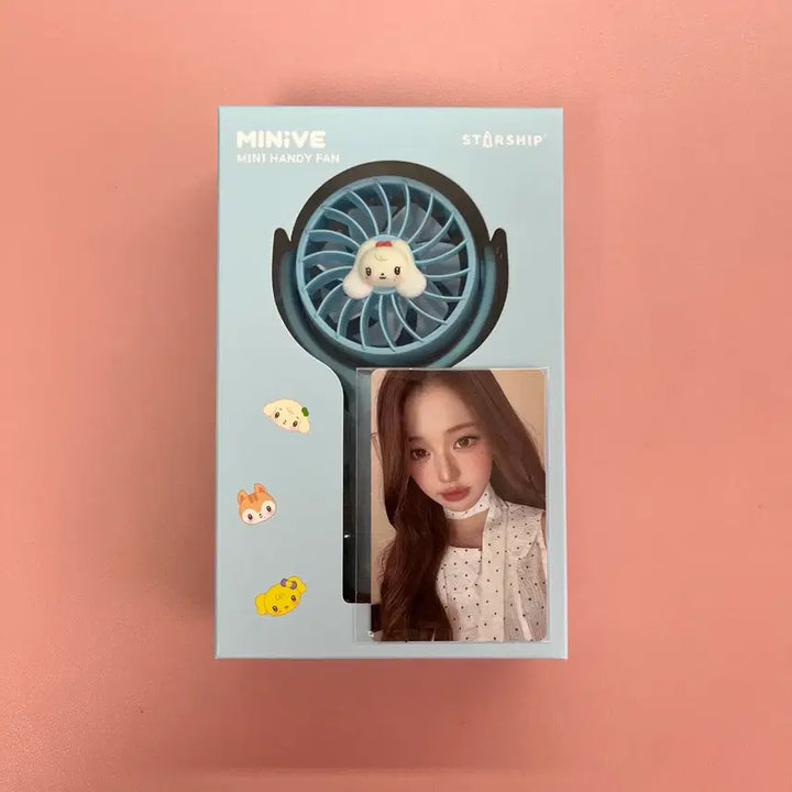 [BUNJANG] IVE MINIVE Popup Cherry Jang Won Young Handheld Fan Photocard Bundle Set / 정가)아이브 미니브 팝업 체리 장원영 손선풍기 포카 세트