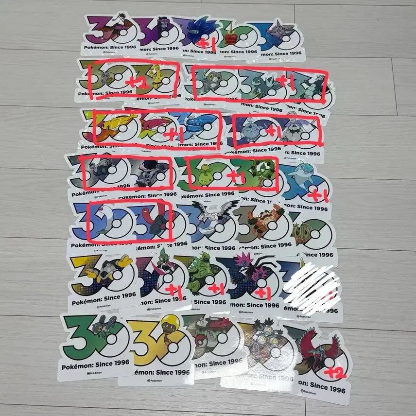 [BUNJANG] Pokemon 30th Anniversary Logo Sticker / 포켓몬 30주년 로고 스티커 판매 부산 성수 팝업