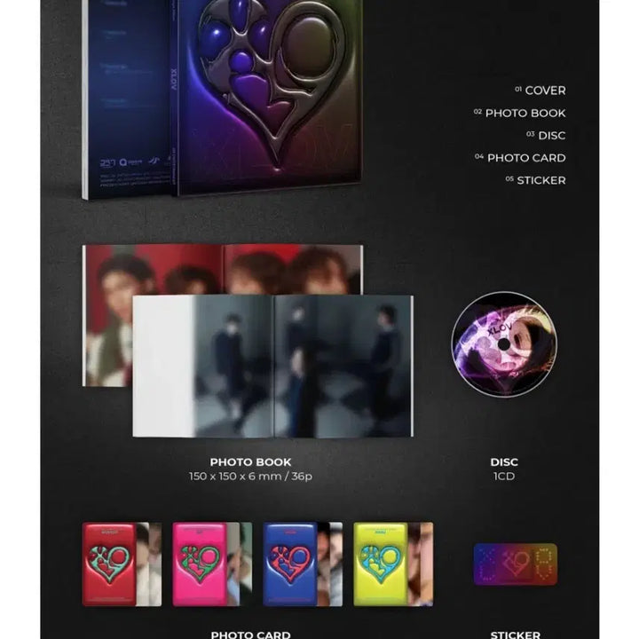 [BUNJANG] XLOV 1st Single Album (Sealed) / XLOV 1st 싱글  미개봉앨범