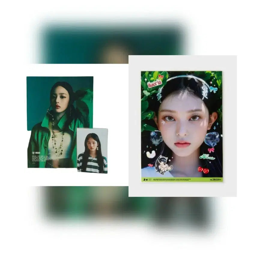 [BUNJANG] NewJeans Haerin Get Up House With Minji Bundle Set Photocard (Sealed) / 책받침 해린 겟업 하우스윗 민지 미개봉 뉴진스