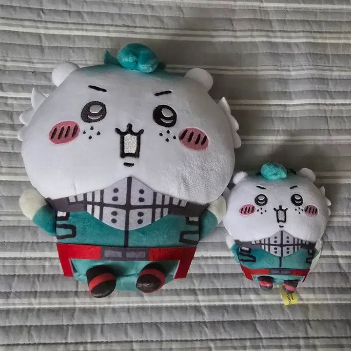 [BUNJANG] My Hero Academia x Chiikawa Izuku Midoriya Plush Mascot Doll Bundle Set / 히로아카 치이카와 콜라보 미도리야 누이 마스코트 인형 일괄