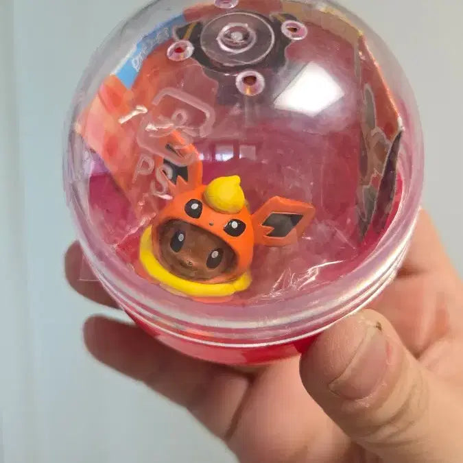 [BUNJANG] Pokemon Limited Gacha Poncho Eevee Figure / 포켓몬스터 한정 가챠 부스터 판쵸 이브이 피규어