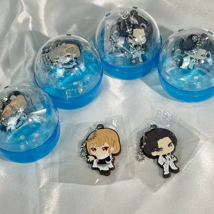[BUNJANG] Bisque Doll Wa Koi Wo Suru Rubber Charm &amp; Strap Set (Marine Winter Uniform ver. + Reisa-sama ver.) / 그비돌 비스크돌 그비스크돌은사랑을한다 러버챰 러버스트랩 가챠 러버키링