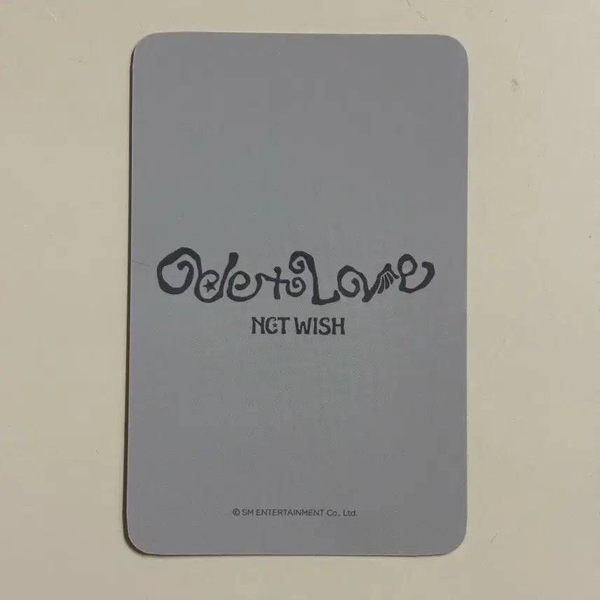 [BUNJANG] NCT WISH Jaehee Odd To Love Sticky Jewel Lucky Draw Photocard / 엔시티 위시 재희 오드투러브 팝업 스티키 쥬얼 럭드 럭키드로우 포카