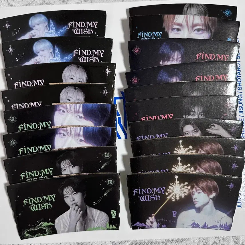 [BUNJANG] NCT WISH Cup Holder Bundle Set / (+뒷장) 엔시티 위시 컵홀더 일괄 판매