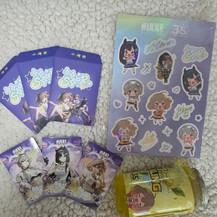 [BUNJANG] Nikke 3.5 Anniversary Limited Suwon TTISTA Goods Bundle Set (Anis Mint) / 니케 3.5주년 한정 수원 수코 티티스타 굿즈 판매 아니스 민트 프리카